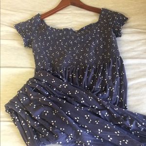 Beautiful summer off the shoulders dress